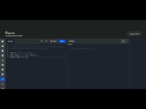 JavaScript: How to Remove Duplicate Elements Using Set | Interview Question