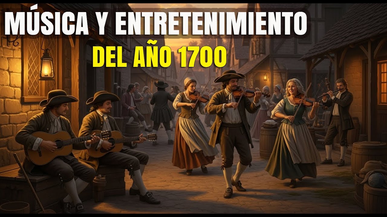 Música y entretenimiento en el año 1700: cómo se divertía y qué escuchaba la gente