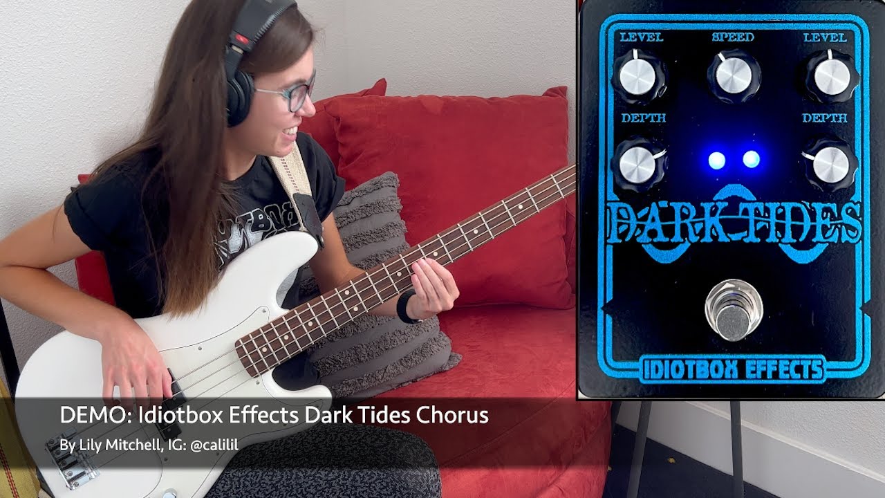 Idiotbox Effects Dark Tides Chorus BASS DEMO - YouTube