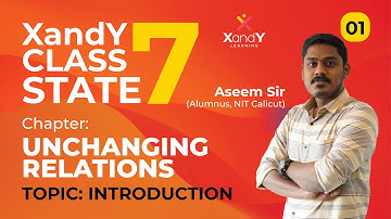 Introduction | Part 01 | Unchanging relations | Chap 3 | Maths |  Class 7 SCERT #maths #kerala #uss