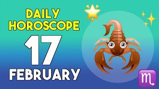 Scorpio horoscope today - February 17, 2026
