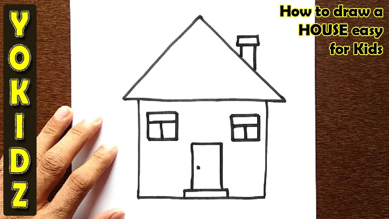 How to Draw House, Kids Draw