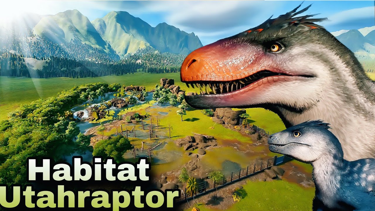 Как построить среду обитания для своего ютараптора в Jurassic World Evolution 3 (Учебное пособие).