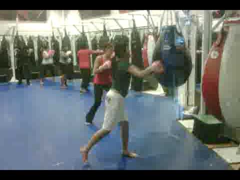 Nicole Martinez - KickBoxing Class - 090416