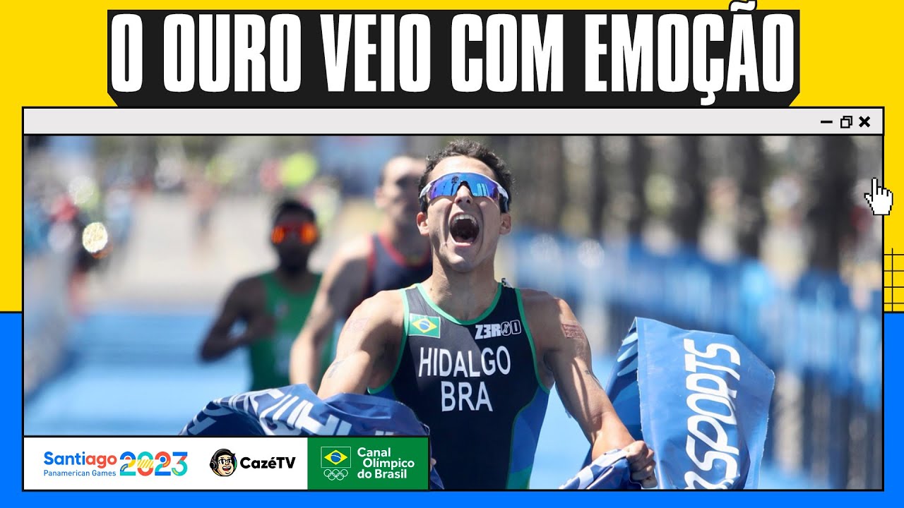 PROVA EMOCIONANTE DEMAIS! DECISÃO NO ULTÍMO SEGUNDO DO TRIATLO E GRANTIMOS O OURO PAN-AMERICANO 2023