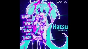 Made by a talented person on capcut!’NOT MINE’ #miku #vocaloid #cute #template #help