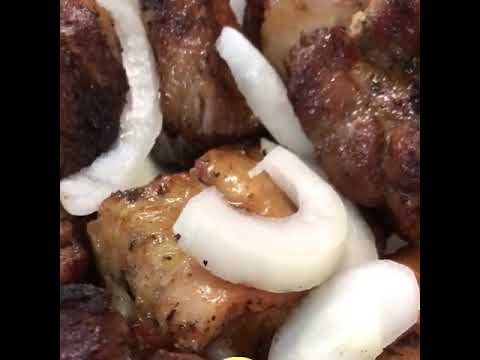 fatty beef kebab/жирный шашлык из говядины