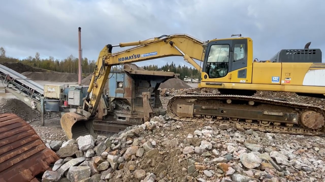 Bandgrävare Komatsu PC 450 LC1