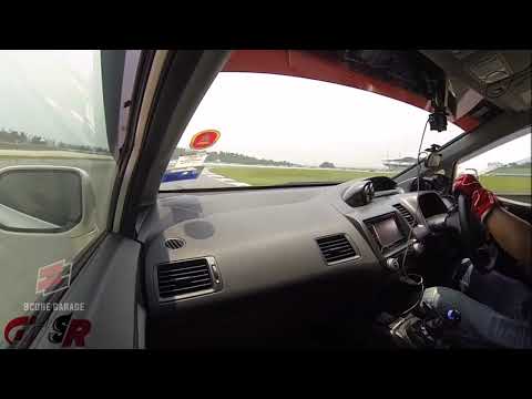 Sepang Circuit Attack | Honda Civic FD2R stock Engine @syahrulsrar