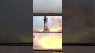 SpaceX Booster 19 Static Fire: Three Simultaneous Views (Flight 12) #spaceflight #rocketlaunch