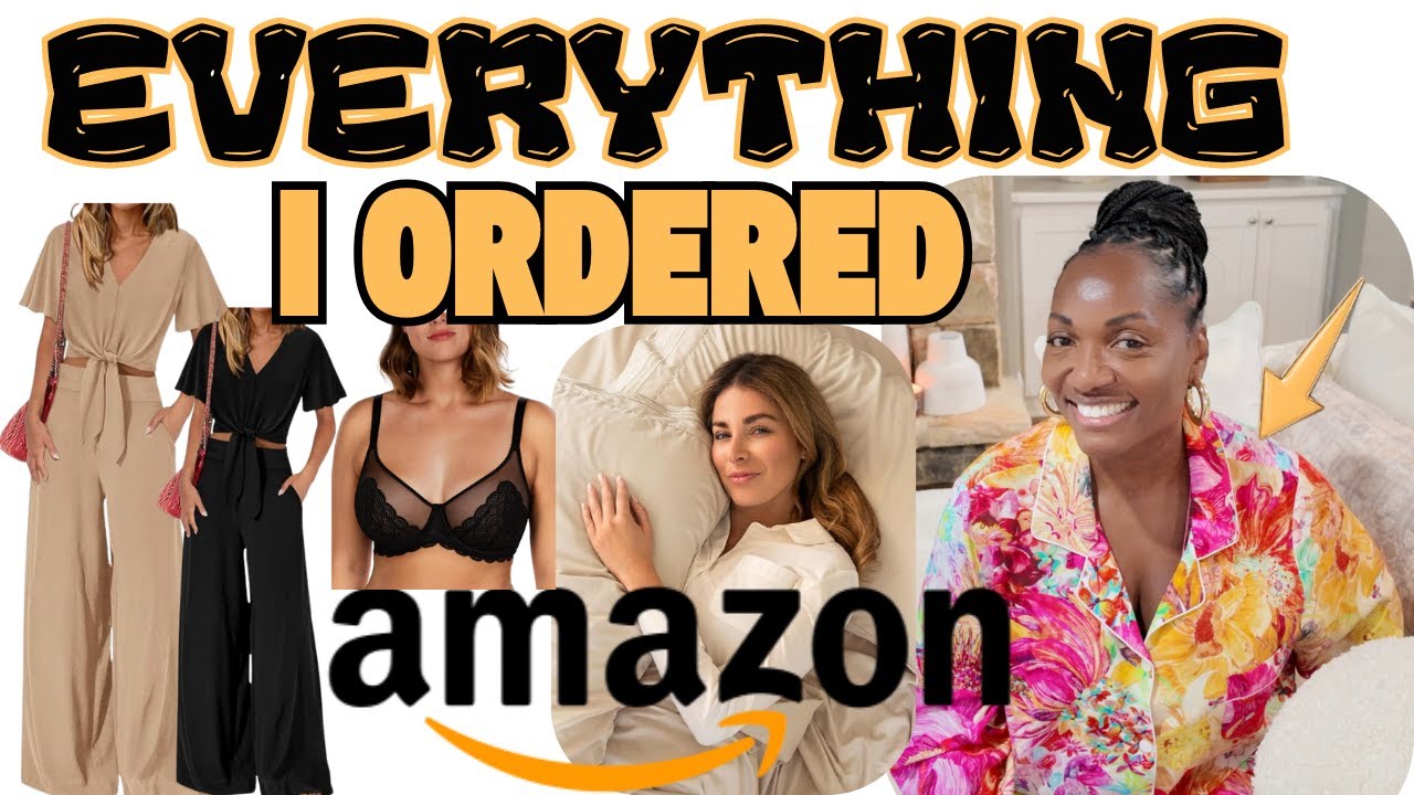 EVERYTHING I ORDERED FROM AMAZON THIS WEEK + H&M AND MORE HAUL