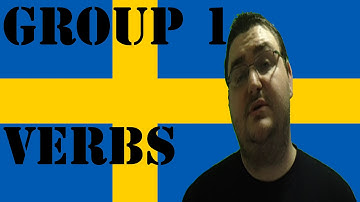 Learn Swedish With Me: Group 1 Verbs