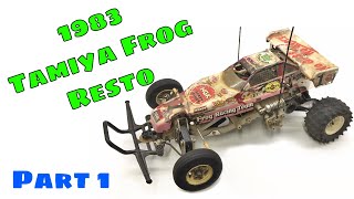 Vintage Tamiya Frog Restoration - Part 1