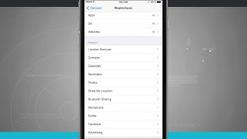 iPhone 6 Tips - How to Enable Restrictions