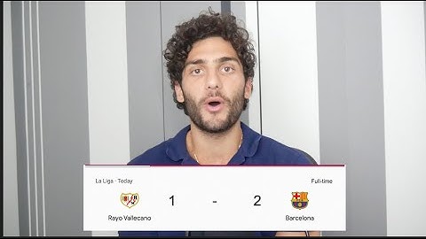 Rayo Vallecano 1 Barcelona 2 | What a Debut For Dani Olmo