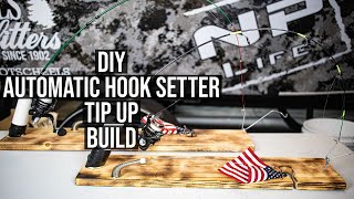 DIY IFISH Pro | Homemade Automatic Hook Setter | Hook Setter Tip Up Combo | NPLife