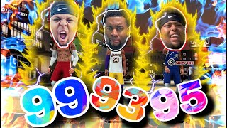 NBA2K20 MYPARK BIG 3 MAKES OPPONENT LEAVE THE COURT ANGRY AT DIME TIME EVENT!