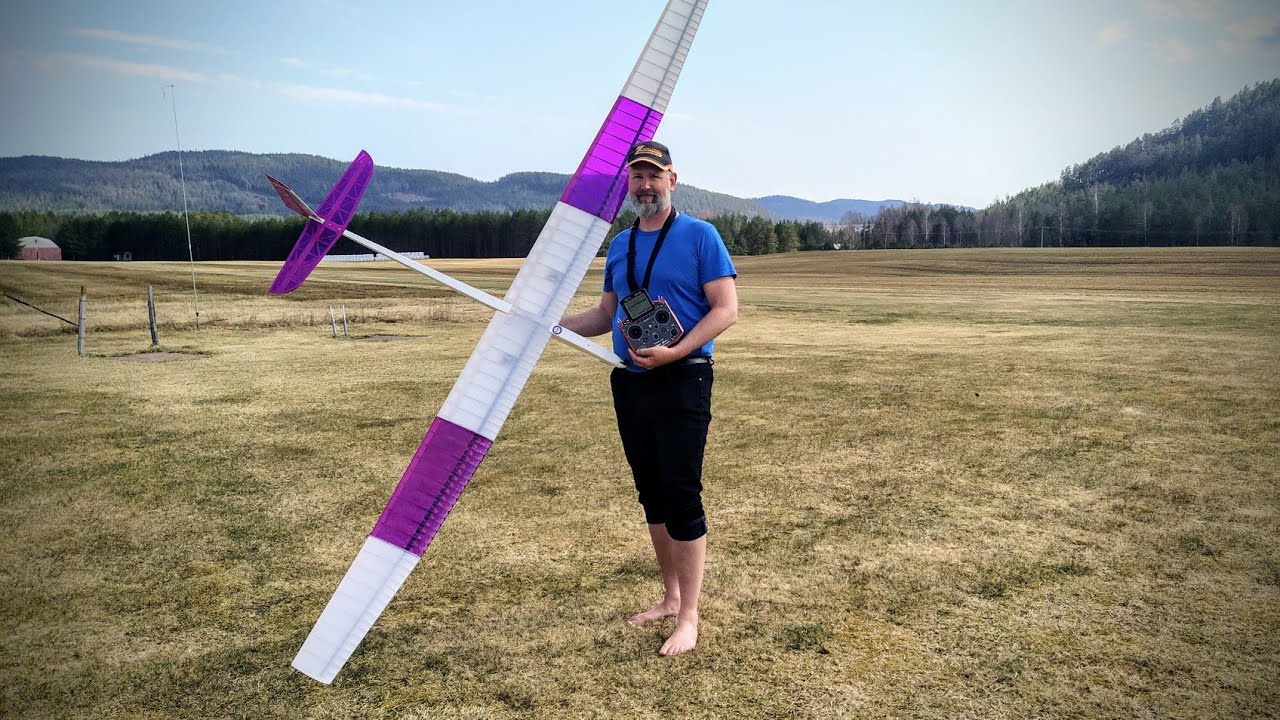 Introduction F5J Sailplane build and first flight