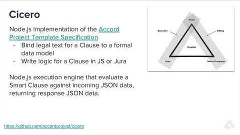 Accord Project Technology Working Group Overview