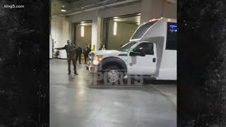 Conor McGregor goes on handtruck-throwing rampage