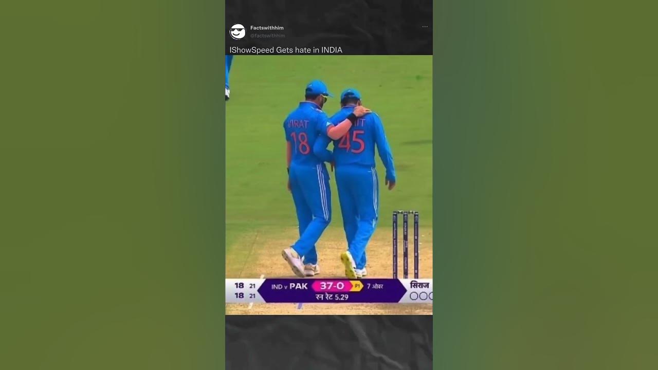 Why ishowspeed leave india viral shorts youtube
