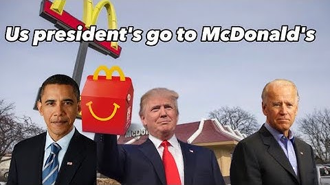 Us President's Go To McDonald's
