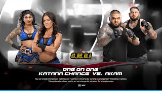 Intergender Single Match Katana Chance Vs Akam Ws
