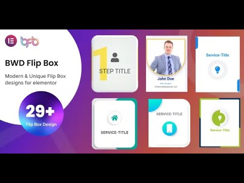 BWD Flip Box addon for elementor By BestWpDeveloper