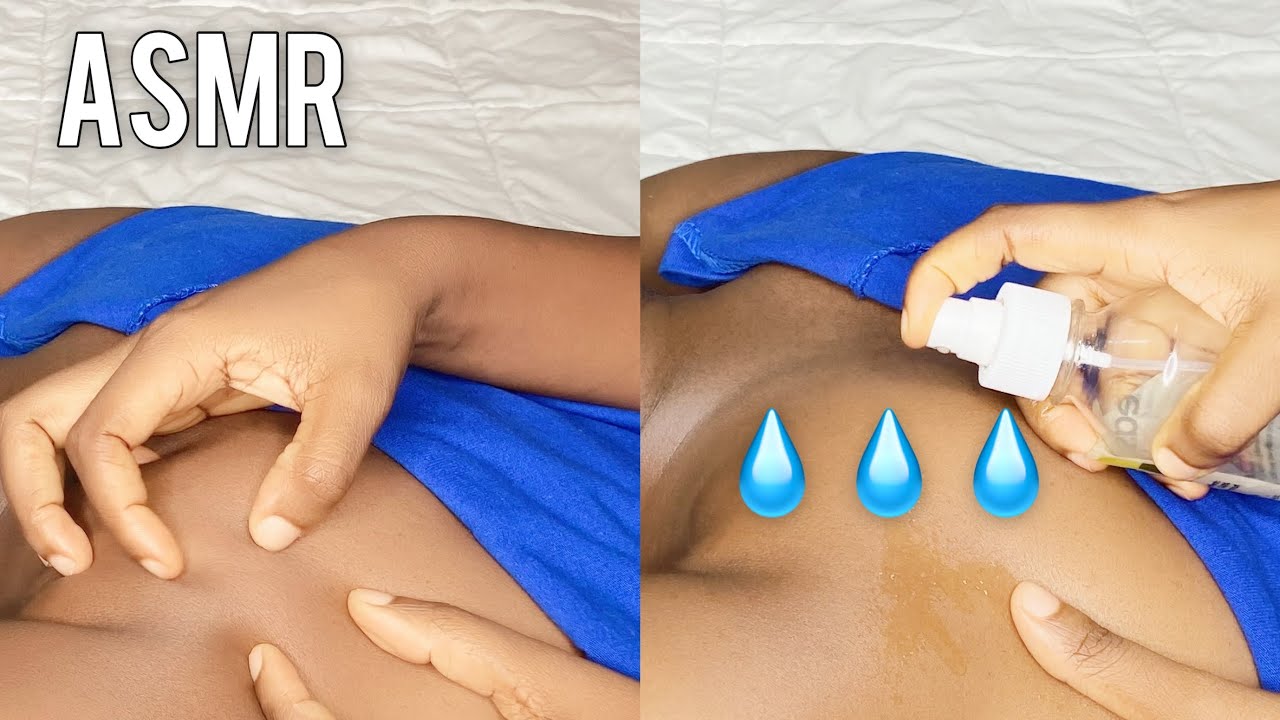 ASMR NITPICKING AND COCONUT OIL THERAPY