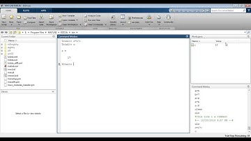 MATLAB 3.2 - Semicolon and Comments