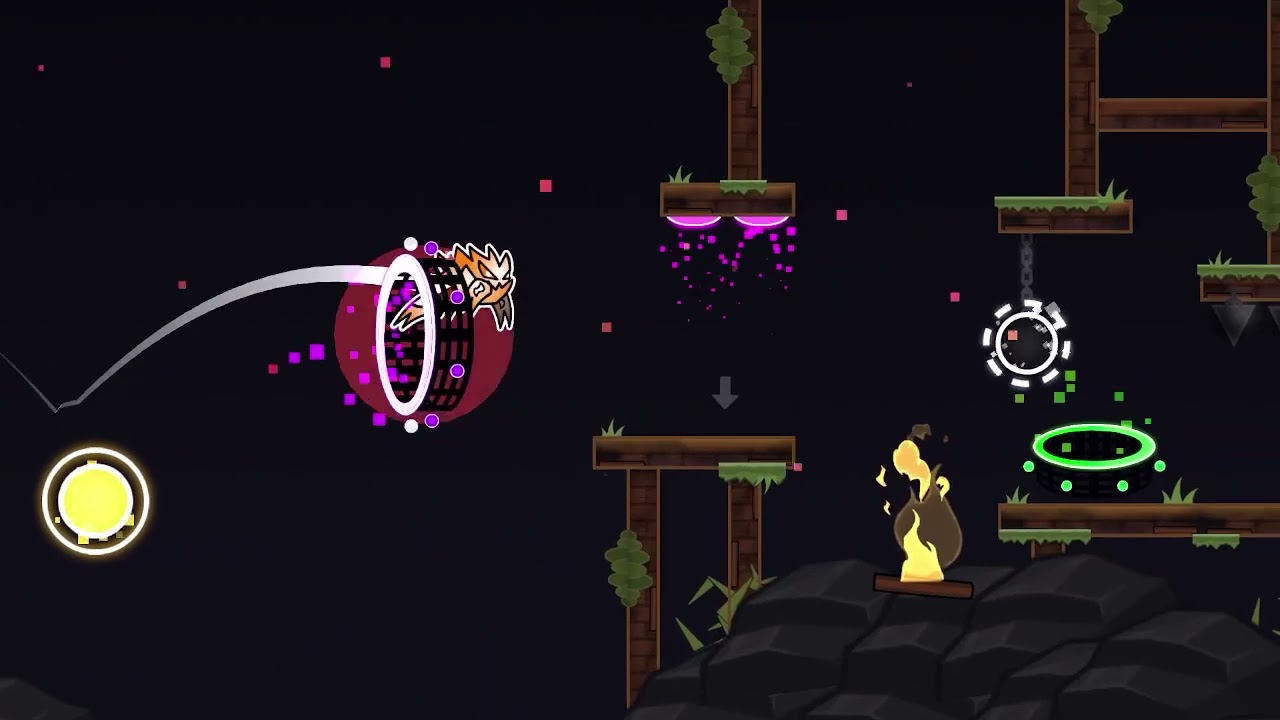 Cliffside Valley by fletser (Demon All Coins) Geometry Dash