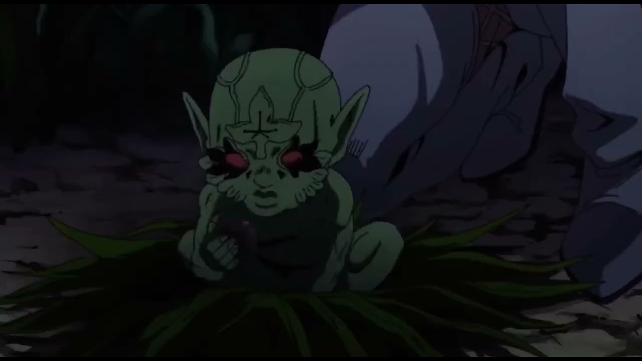 El bebé verde se come el pelo de Anasui | JoJo’s bizarre adventure