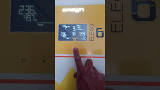 Crown Elego 6kw Hybrid Solar Invertor Dual Output setting