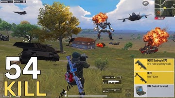 Back To Back Squat Wipe M202 + MG3 💀 Destroy Tank, Helicopter, Hovercraft 💥 | PUBG MOBILE PAYLOAD |