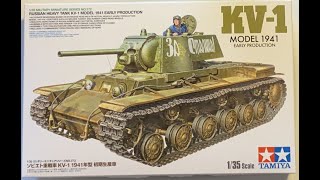 TAMIYA 35375 RUSSISCHER schwerer Panzer KV-2 - 1:35 EUR 31,50 - DE