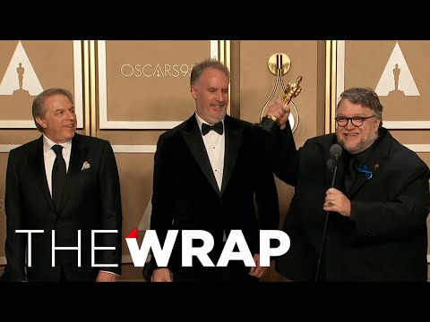 Guillermo del Toro and the Team of 'Pinocchio' Backstage - Best Animated Feature Academy Award