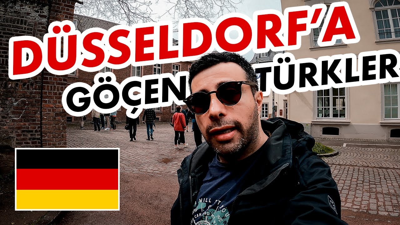 ALMANYA'YA GÖÇ EDENLERLE DÜSSELDORF'TA BULUŞTUM | Düsseldorf Vlog
