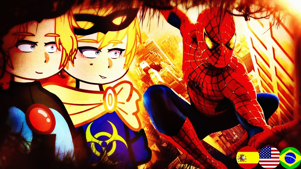🇺🇸/🇪🇸/🇧🇷 The Incredibles Past React to Spider-Man – Gacha React