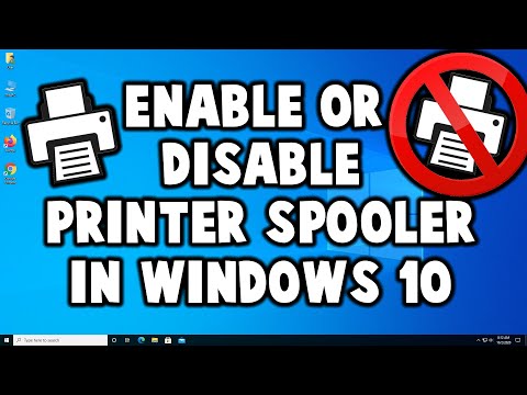 Video: How To Enable The Printing Subsystem