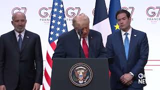 WATCH: 'We'll probably go back to bombing' Iran if they don't 'honor' tentative deal, Trump says