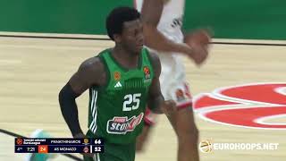 Kendrick Nunn (21 pts, 4 reb, 2 ast) 🎯 Panathinaikos Athens - AS Monaco 88-63