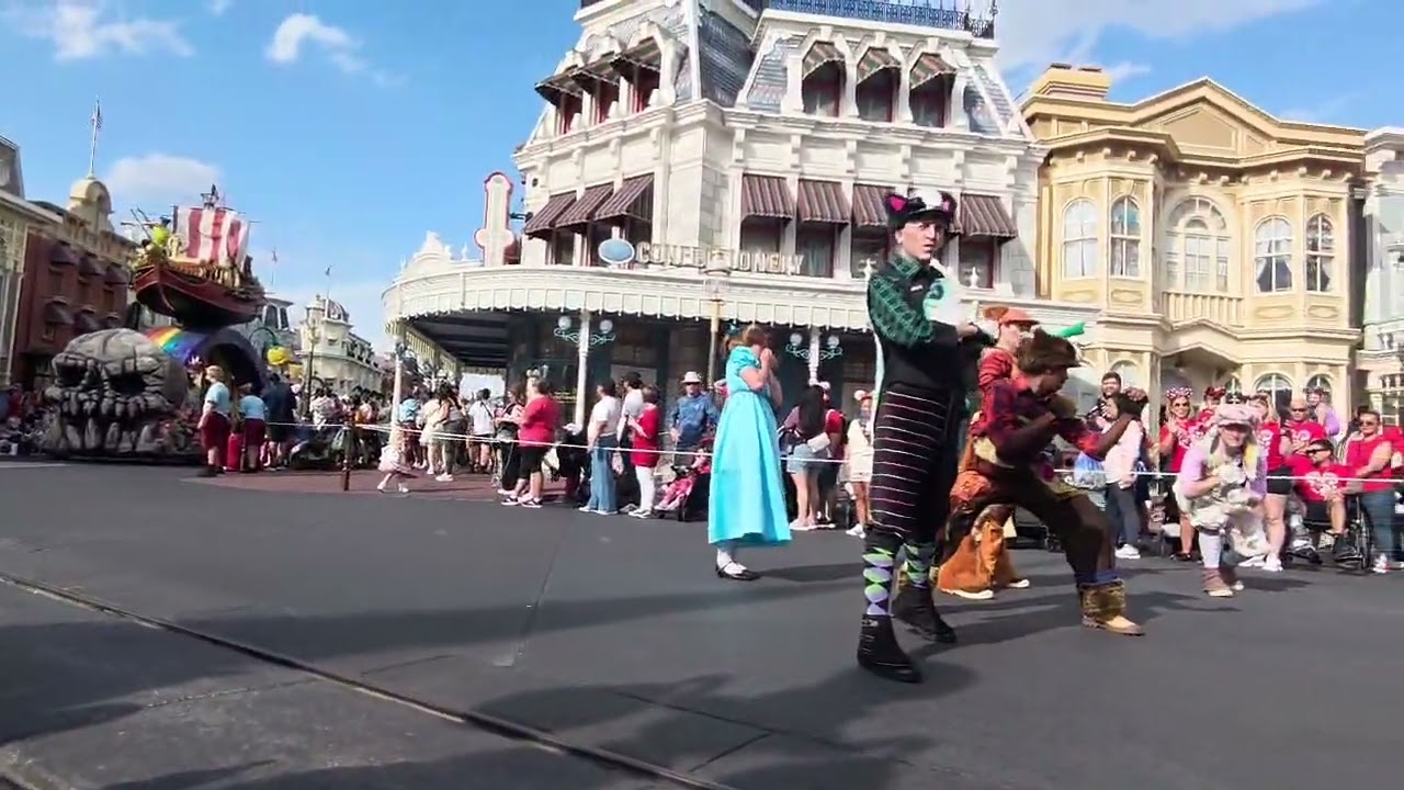 Parada na Disney em Orlando. 