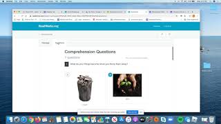 Read Works answering questions