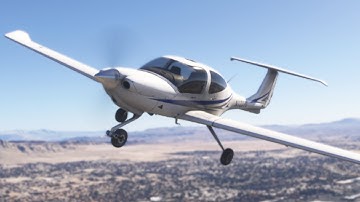 Microsoft Flight Simulator 2024 | First flight in the COWS DA40-XLS!