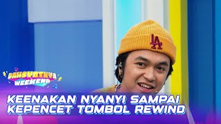 NGAKAK!! Keenakan Nyanyi Kopi Dangdut Sampai Kepencet Tombol Rewind | DAHSYATNYA WEEKEND