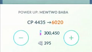 When You Max 97iv Shadow Mewtwo in Pokémon GO