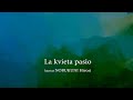La kvieta pasio | Originala kanto en Esperanto