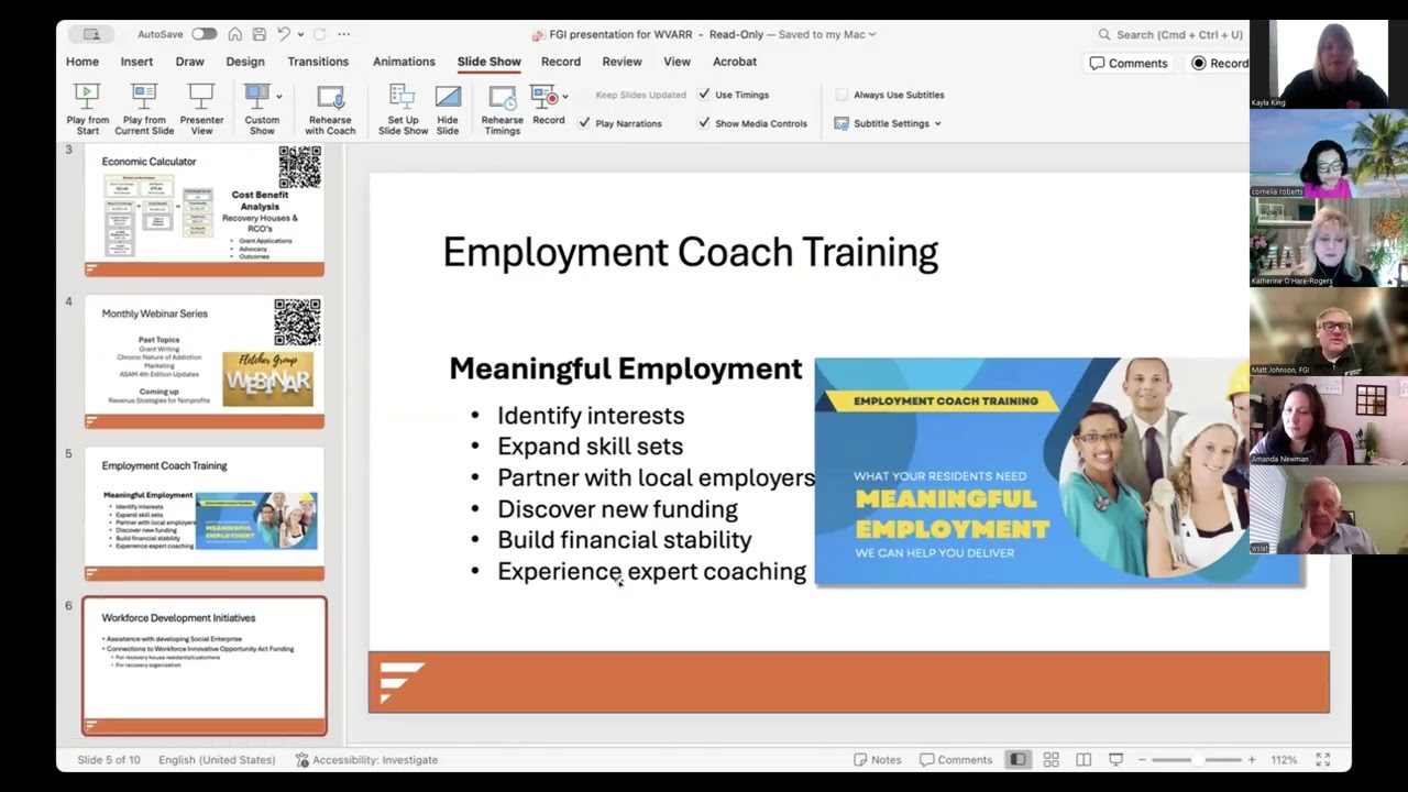 Monthly MARR Operator Meeting 2/11/26