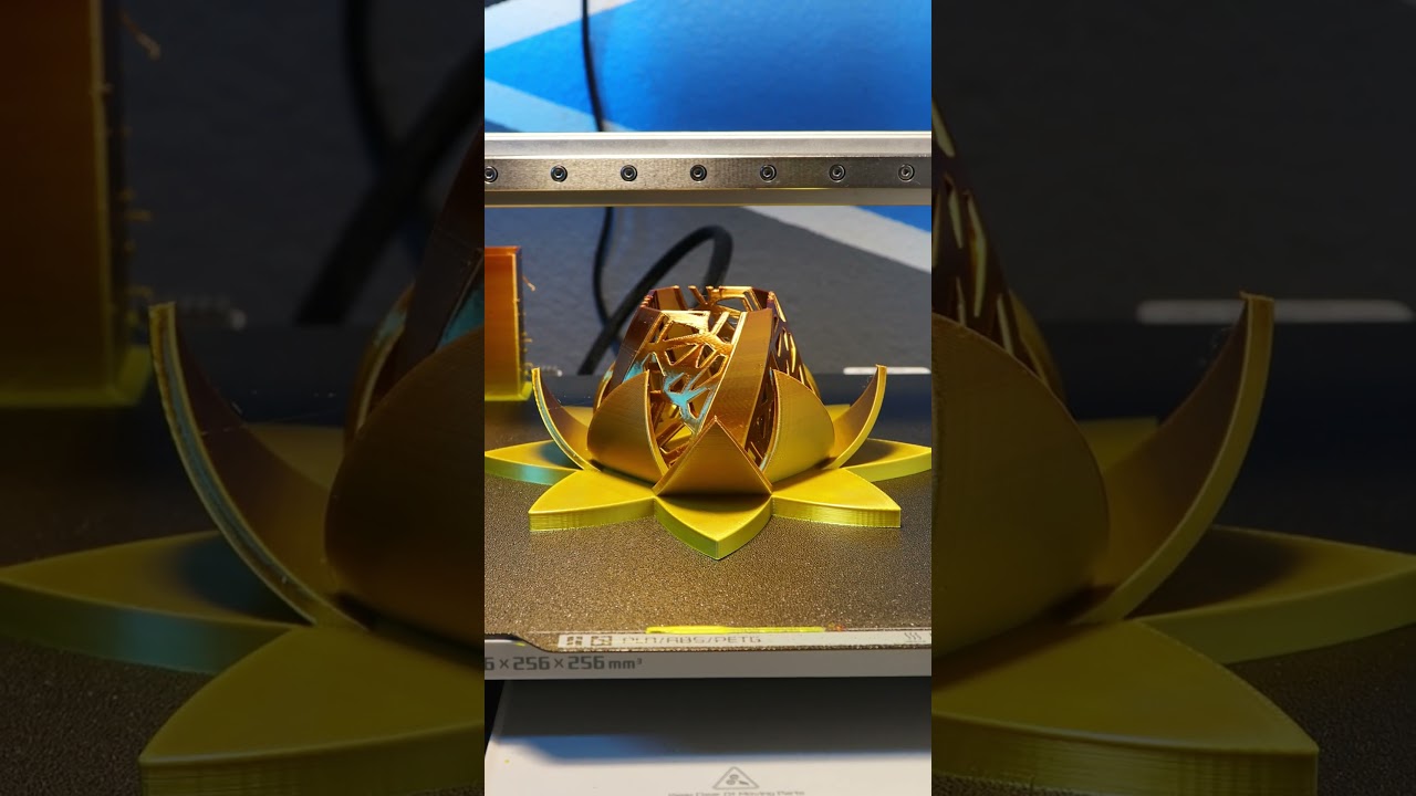 3D Printed Radiant Blossom