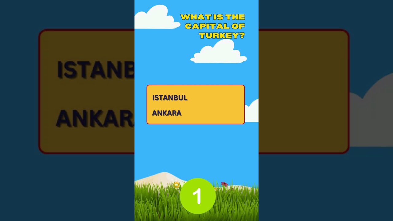 📌 Geography Quiz - General Knowledge Trivia 